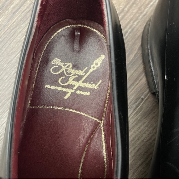 Florsheim Royal Imperial Black Leather Oxford Dress Shoes Men’s USA Made main image 5